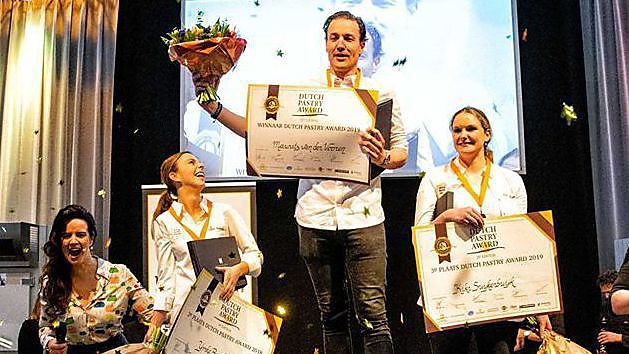 Maurits van der Vooren remporte le Dutch Pastry Award