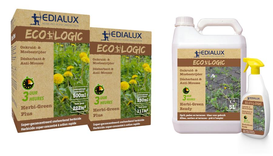 Edialux ne laisse aucune chance aux mauvaises herbes