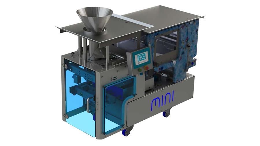 Machine verticale ultra compacte de formage, remplissage et scellage