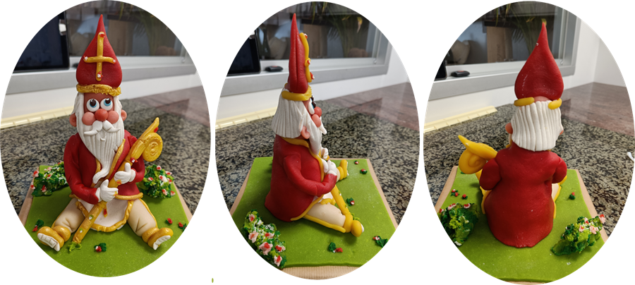 5 étapes pour réaliser une figurine de saint Nicolas en massepain