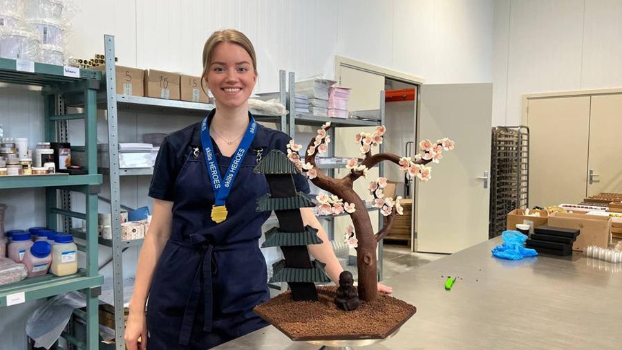 Une pâtissière de Hoogeveen se rend en Suisse pour le concours WorldSkills