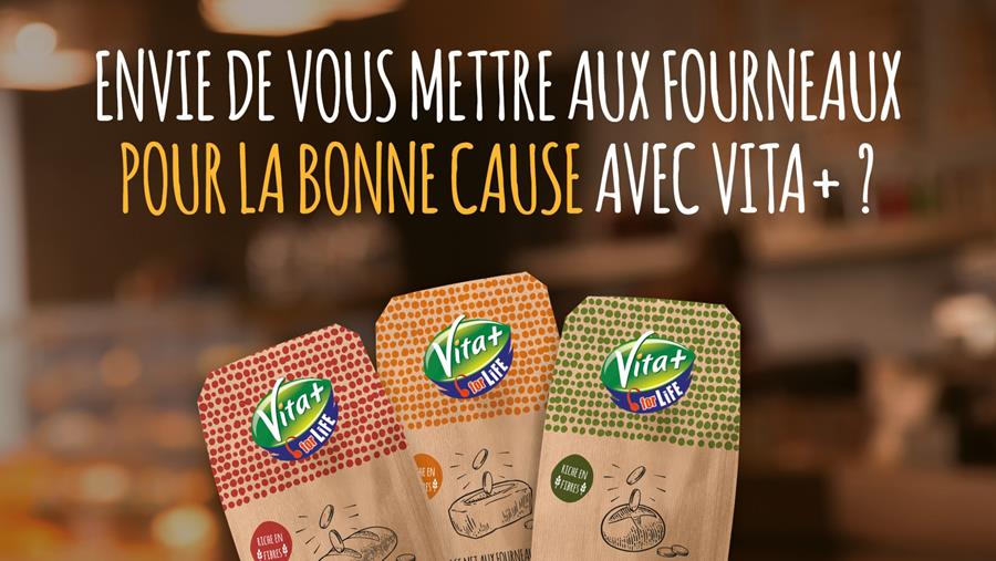 Aux fourneaux pour la bonne cause avec Vita+