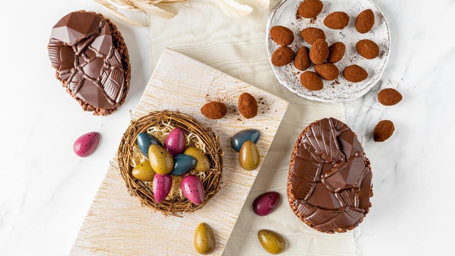 De paasconcepten van Callebaut's Chocolate Academy Chefs