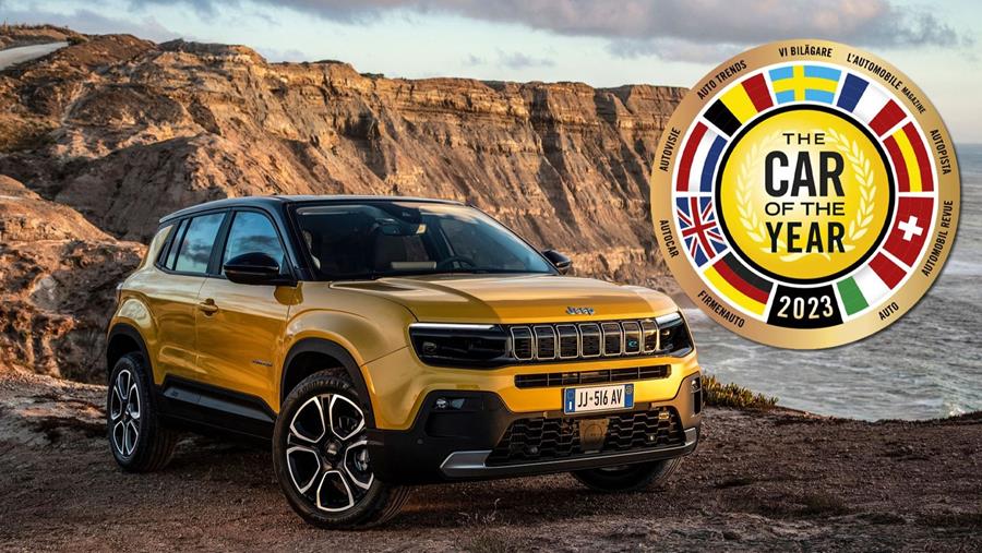 La Jeep Avenger est La Voiture de l'Année 2023