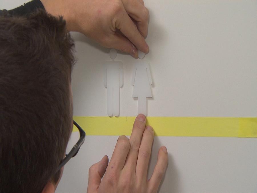 3D-Pictogrammen voor uw WC