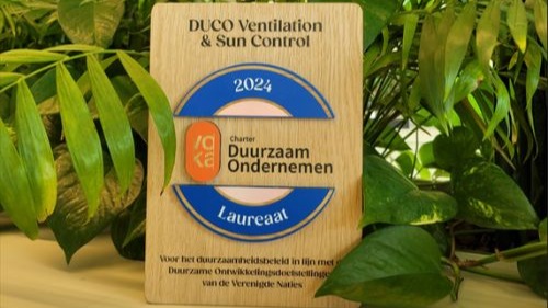 DUCO ontvangt prestigieus VCDO-certificaat voor duurzame bedrijfsvoering