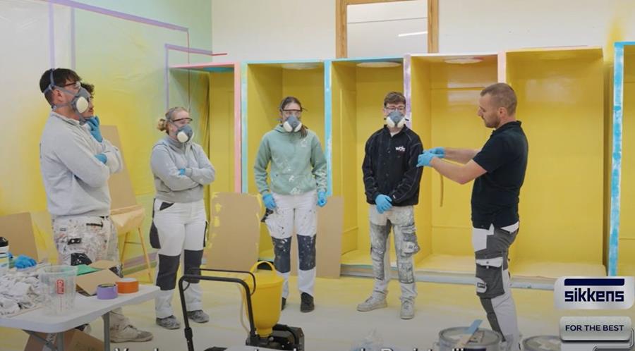 Sikkens inspire les jeunes talents avec un atelier exclusif