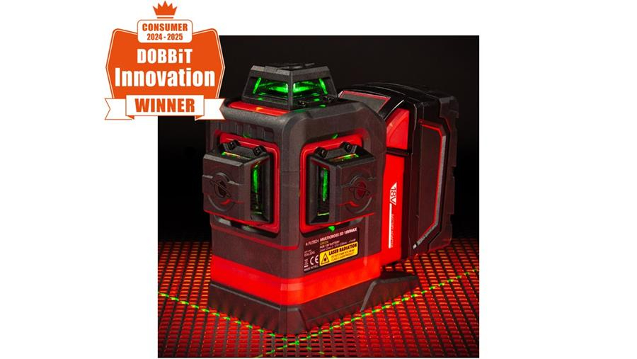 Multicross 3D 18V Max kruislijnlaser van Futech