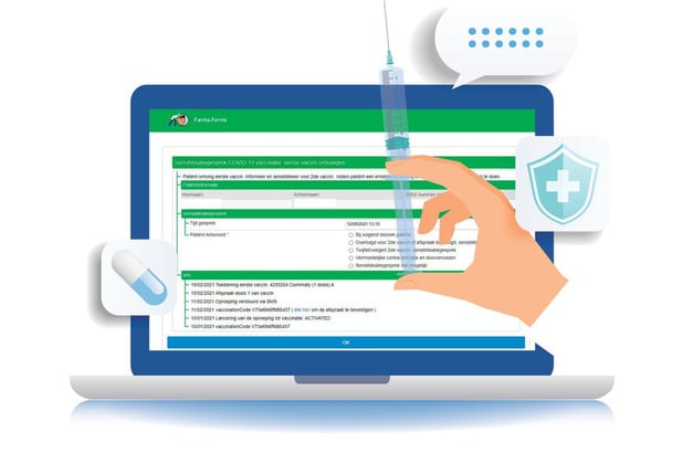 e-Form voor coronavaccinatie maakte meerwaarde apotheek zichtbaar 