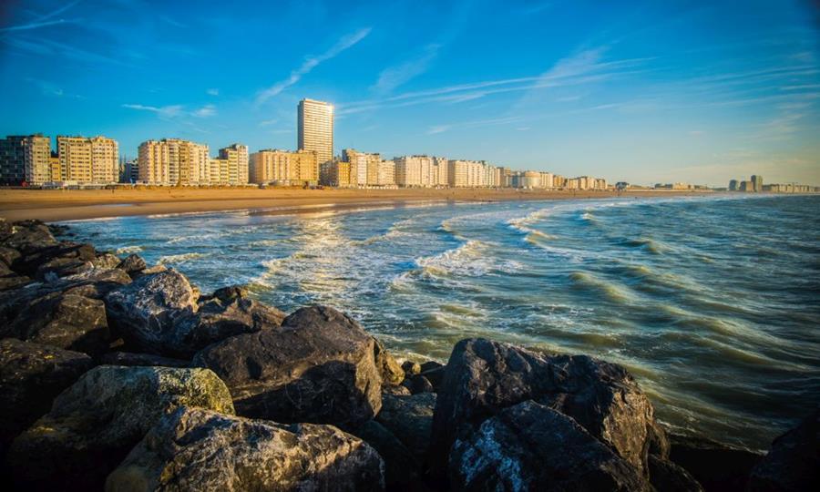 Vergaderen aan de kust van Oostende