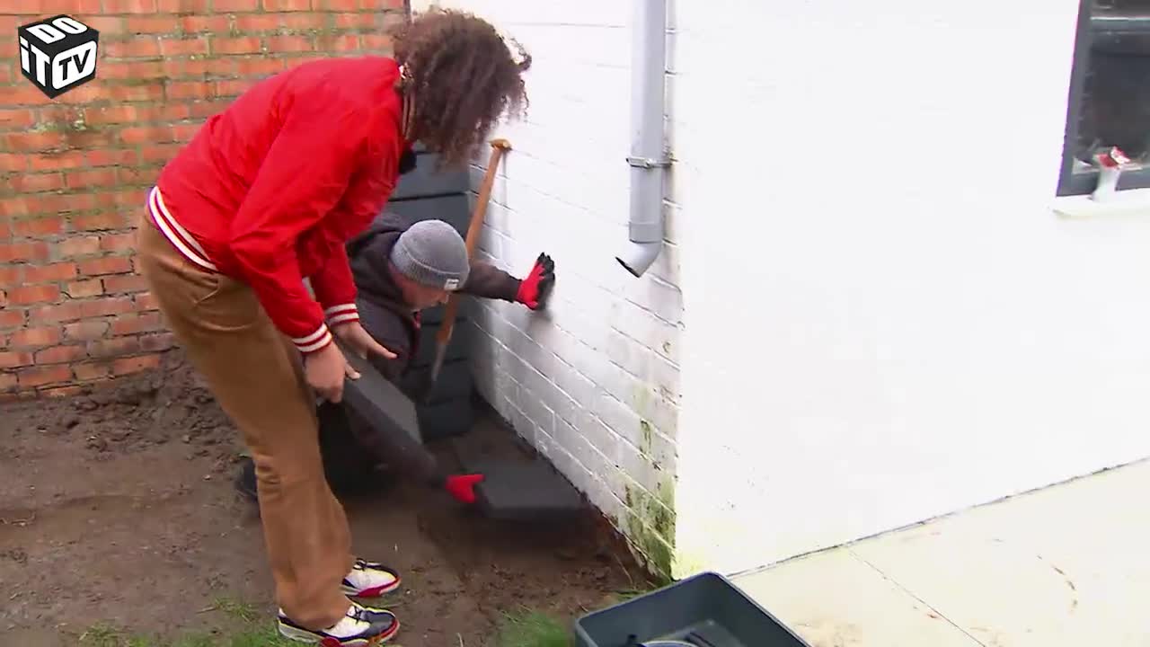 Installer un baril d'eau de pluie