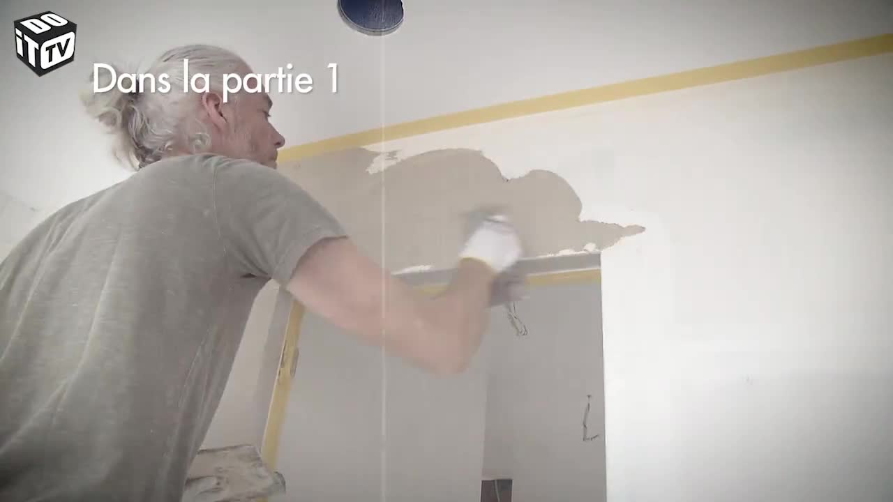 Technique murale décorative dans la salle de bains (partie 2)