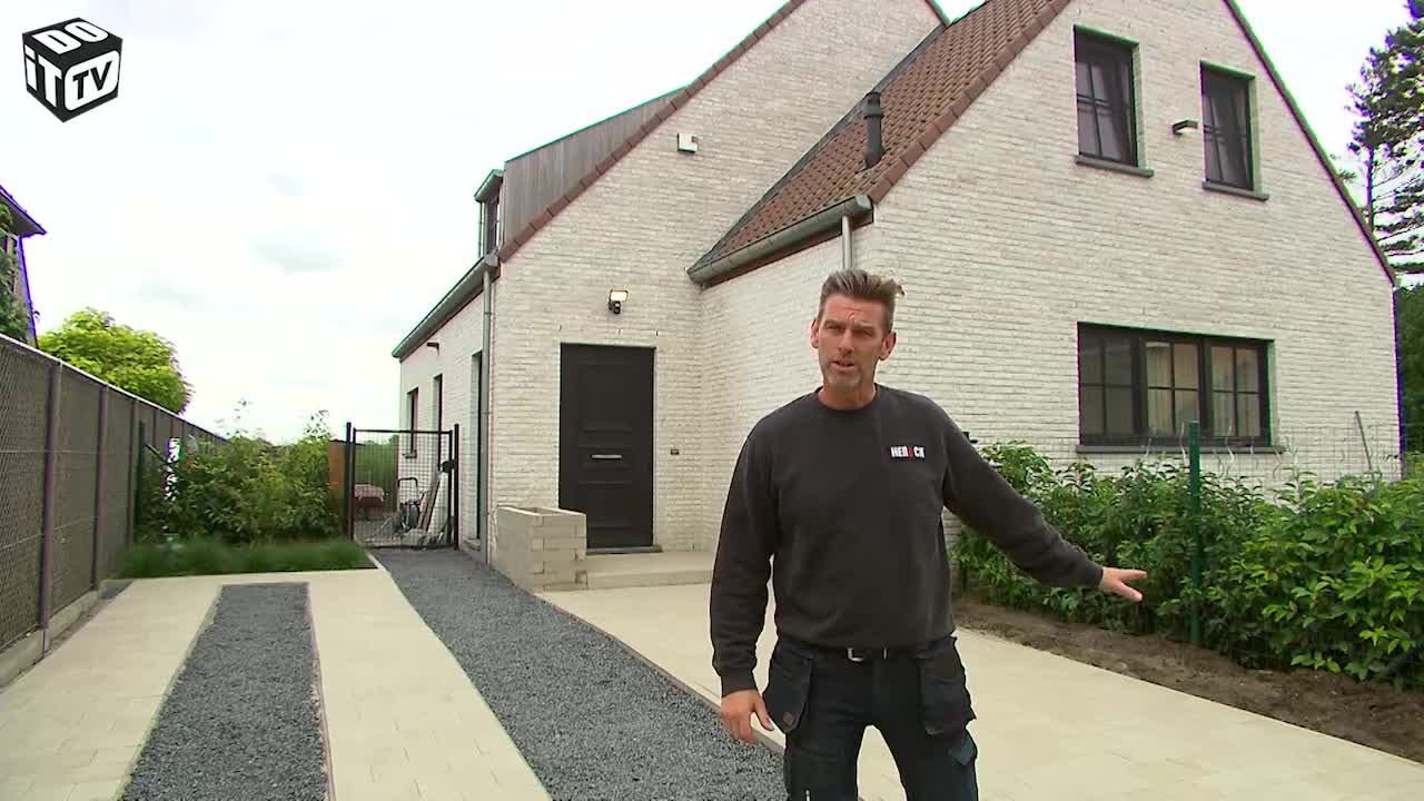 Hoe leg je een oprit aan met karrenspoor? (deel 1)